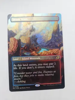 Steam Vents (Borderless) Lorwyn Eclipsed Foil - Image 1