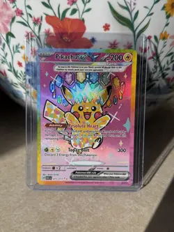 Pikachu EX SIR Pokemon 277/217 Ascended Heroes English NM - Image 1