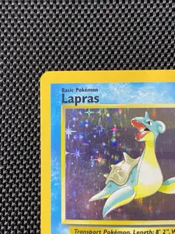 Lapras 10/62 Fossil Holo Rare Card 1999 Edition Pokemon TCG - Image 2