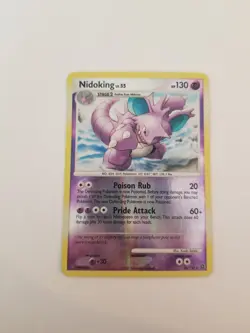 Pokemon TCG Nidoking Secret Wonders 34/132 Reverse Holo Rare - Image 1