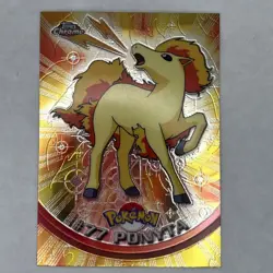 2000 Topps Chrome Pokemon #77 Ponyta TV Animation Edition Series 1 - Image 1