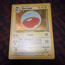 Pokemon Electrode 2/64 Jungle Holo Rare Unlimited 1999 Wizards of the Coast - Image 1