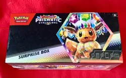 Pokemon Prismatic Evolutions Surprise Box New Sealed **In Hand** - Image 1