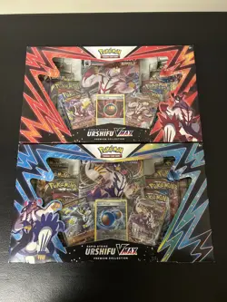 Pokemon TCG: Urshifu Vmax Premium Collection Box 2 Box Set Factory Sealed 2021 - Image 1