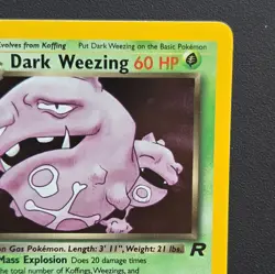 Dark Weezing 14/82 Pokemon TCG Team Rocket Unlimited Holo Rare NM - Image 4