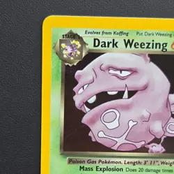 Dark Weezing 14/82 Pokemon TCG Team Rocket Unlimited Holo Rare NM - Image 5