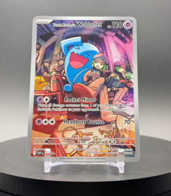 Pokemon TCG Team Rocket's Wobbuffet 203 Black Star Promo - Image 1
