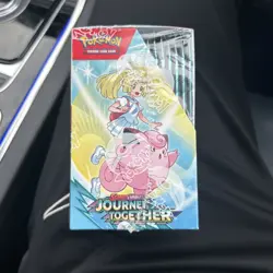 Pokemon TGC Journey Together Half Booster Box Display 18 Packs Sealed - Image 2