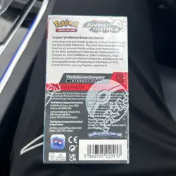 Pokemon TGC Journey Together Half Booster Box Display 18 Packs Sealed - Image 3