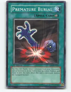 Premature Burial #SD6-EN020 1st Edition Yugioh Card - Image 1