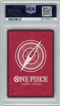 PSA 10 One Piece Promo Monkey D. Luffy PSA Magazine 2024 Exclusive OP05-060 - Image 2