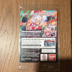 Bandai Namco One Piece CCG Monkey.D.Luffy Holo Promo Card US Voyage P-055 - Image 2