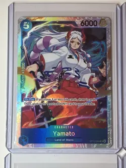 Yamato OP13-054 Carrying On His Will 4 Foil Card Play Set Lot One Piece - Image 2