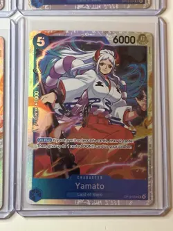 Yamato OP13-054 Carrying On His Will 4 Foil Card Play Set Lot One Piece - Image 5