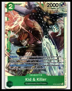 Starter Deck 24: GREEN Jewelry Bonney #ST24-002 Kid & Killer - Image 1