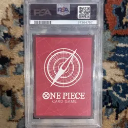 One Piece Promo Monkey D. Luffy PSA Magazine 2024 Exclusive OP05-060 PSA 10 - Image 2