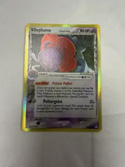 Pokemon Vileplume(Delta Species) 17/110 EX Holon Phantoms Holo Rare LP - Image 1