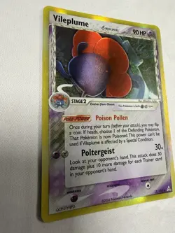Pokemon Vileplume(Delta Species) 17/110 EX Holon Phantoms Holo Rare LP - Image 2