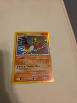 Pokemon TCG Ho-Oh reverse holo Rare Card Secret Wonders 10/132 - Image 1