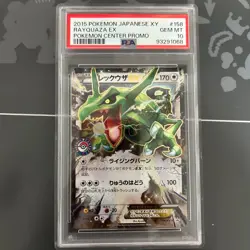 PSA 10 Rayquaza EX 158/ XY-P Pokemon Center Promo XY 2015 Japanese Card from JPN - Image 1