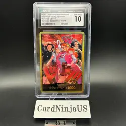 DON !! Card Nami Robin Hancock Uta Gold Heroines Edition ONE PIECE Japanese 81 - Image 1
