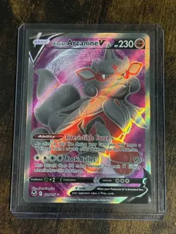 Hisuian Arcanine V 179/195 Silver Tempest Full Art Ultra Rare Pokemon TCG NM - Image 1