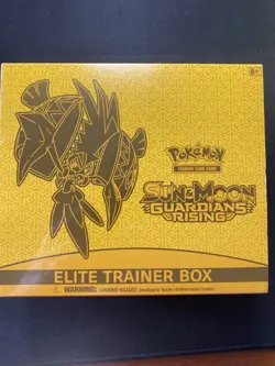 Guardians Rising ETB Pokemon Sun & Moon Elite Trainer Box Factory Sealed 2017 - Image 1