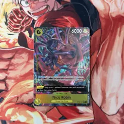 Nico Robin OP09-107 R Alt Art Emperors In The New World ENGLISH One Piece CCG - Image 1