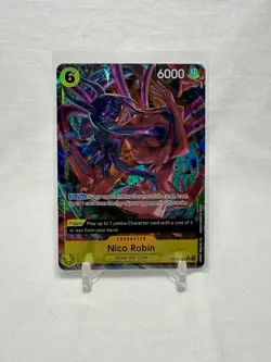 One Piece Tcg Nico Robin R (Alt Art) Emperors in the New World OP09-107 NM Eng - Image 1