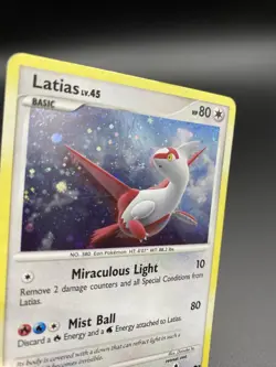 Latias Lv.45 3/17 POP 7 Promo Holo Rare 2008 Pokemon TCG Card - Image 2