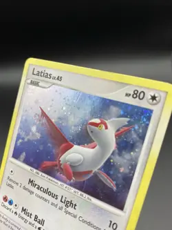 Latias Lv.45 3/17 POP 7 Promo Holo Rare 2008 Pokemon TCG Card - Image 3