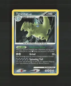 Tyranitar 30/100 Stormfront Holo Rare Pokemon Card LP - Image 1