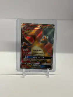 Charizard GX SM60 - Pokemon Sun & Moon Black Star Promos - Full Art Holo - Image 1