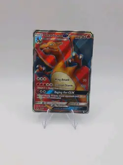 Charizard GX SM60 - Pokemon Sun & Moon Black Star Promos - Full Art Holo - Image 1