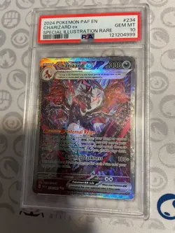 Pokemon SV Scarlet Violet Paldean Fates SIR Charizard ex 234/091 PSA 10 GEM MINT - Image 1