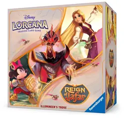 Disney TCG Lorcana Reign of Jafar Illumineer's Trove Case Sealed Set of 4 Boxes - Image 1