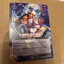 Disney Lorcana: Reign of Jafar Illumineer's Trove with A Whole New World promo - Image 2