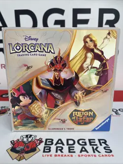 Disney Lorcana TCG: Reign of Jafar Illumineer's Trove Sealed - Image 1