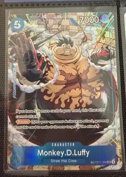 Op 13 Treasure Rare-Monkey.D.Luffy OP11-058 (TR)Carrying On His Will Foil Luffy - Image 1