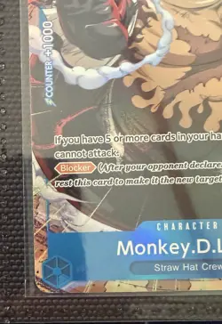 Op 13 Treasure Rare-Monkey.D.Luffy OP11-058 (TR)Carrying On His Will Foil Luffy - Image 5