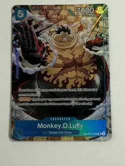 Monkey.D.Luffy - OP11-058 (TR) OP11-058 Carrying On His Will Foil - Image 1