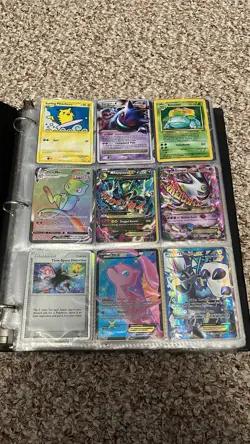 Pokemon TCG Mixed Card Lot Binder + Sealed Toys R Us Cards - Image 1