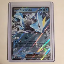 Pokemon TCG Kyurem EX Black Bolt Sv: Black Bolt Card 028/086 NM Condition - Image 1