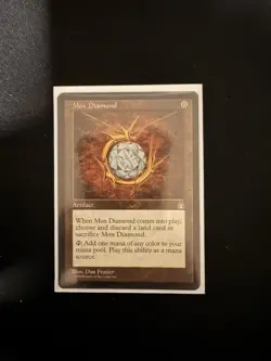 MTG English Mox Diamond Light Play - Near Mint Stronghold Rare Staple Regular - Image 1