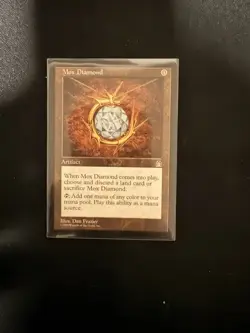 MTG English Mox Diamond Light Play - Near Mint Stronghold Rare Staple Regular - Image 3