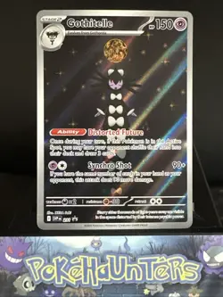 Pokemon Card Gothitelle SVP 211 Black Star Promo Illustration Rare Near Mint - Image 1