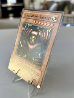 NM/MT+ YuGiOh Metal Raiders; Sanga Of Thunder MRD-025 - Rare Immaculate Card - Image 2