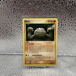 Pokemon TCG Ditto Geodude Card Regular Delta Species 62/113 - Image 1