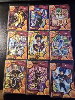 2025 Dragon Ball Phantom BROLY | BULMA 9 CARD LOT SSR PARTIAL SET ALL UNIQUE - Image 1
