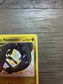 Pokemon TCG Shining Rayquaza Card Shining Legends Holo Rare 56/73 LP Condition - Image 4